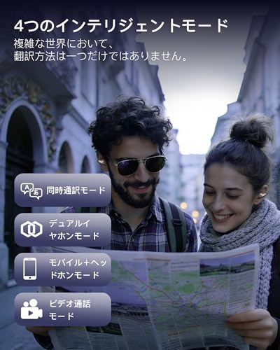 EEXXYZ 2026 NEW イヤーカフ イヤホン 50時間連続再生 / AI翻訳機能 オープンイヤー型イヤホン Bluetooth 5.4 耳を塞がない オープンイヤー 空間オーディオ 快適な装着感 マイク付き 自動ペアリング 通勤 通学 WEB会議 スポーツの特徴・詳細 画像