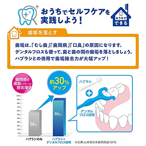 【Amazon.co.jp限定】クリニカ アドバンテージ デンタルフロス Y字タイプ 100本 大容量 歯間 フロス 歯垢除去 ムシ歯 歯周病 口臭の特徴・詳細 画像