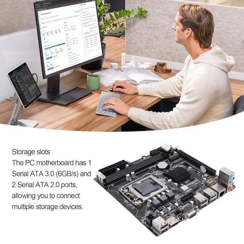 Vbestlife PC マザーボード H81 Mini ITX LGA1150 DDR3 デュアル チャネル M.2 NVMe PCIe X16 6Gb/s、Core I3 I5 I7 XeonE3 V3 用、HDMI VGA LAN USB 3.0 付きゲーミングマザーボードの詳細・まとめ 画像