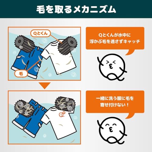 吸毛スポンジ 衣類用ペットの抜け毛・ほこり・糸くず取り ランドリースポンジの特徴・詳細 画像