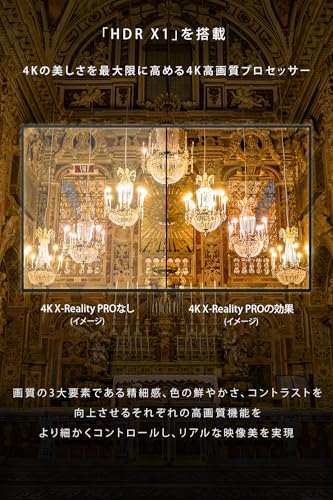 ソニー(SONY) テレビ 50インチ 液晶 4K ブラビア KJ-50X81L Google TV 6畳以上推奨の特徴・詳細 画像