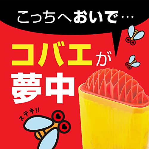 コバエがホイホイ スリム コバエ駆除剤 1個入 コバエ取り コバエ対策 コバエ駆除 捕獲 小バエ 罠 エサ 小蝿退治 室内の詳細・まとめ 画像