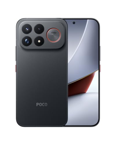 シャオミ(Xiaomi) POCO F9 Ultra 16GB+512GB 日本語版 Simフリースマートフォン Snapdragon 8 Elite Gen 5搭載 6.9インチ 185Hz HyperRGB ディスプレイ 185FPS WildBoost Engine 8050mAhバッテリー 100Wハイパーチャージ Bose音響調整 2億画素 5倍ペリスコープ望遠レンズ ブラックの外観・全体像 画像