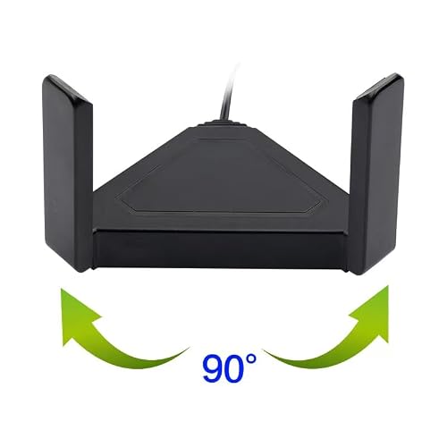 WiFi7 WiFi 6E トライバンド 10dbi ブースターアンテナ 6GHz 5GHz 2.4GHz ゲーム WiFi アンテナ磁気ベースの特徴・詳細 画像
