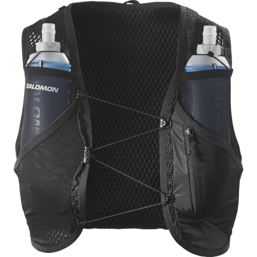 [サロモン] ハイドレーションバックパック ACTIVE SKIN 8 SET LC2177800 ユニセックス BLACK/METAL Mの特徴・詳細 画像