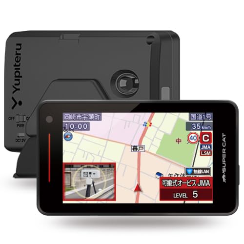 2026年モデル ユピテル(Yupiteru) レーザー&レーダー探知機 SUPER CAT WRA2150 ワンボディ 無線LAN搭載 スマートフォンで自動更新 JMA-600 520 401 MSSS 生活道路法定速度引き下げ 制限速度表示 日本製 簡易パッケージ＆WEB取説 1