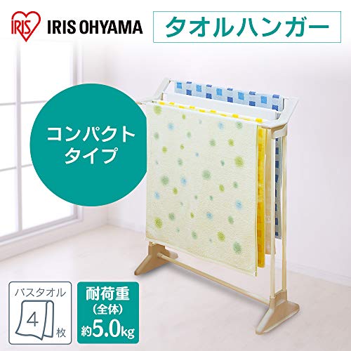 アイリスオーヤマ タオルハンガー ホワイト TH-86KRの詳細・まとめ 画像