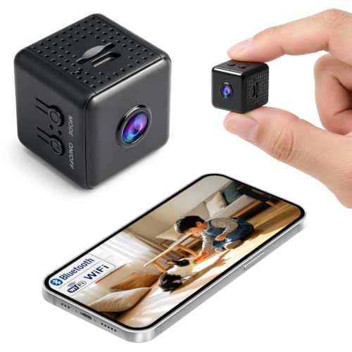 超小型防犯カメラ 1080P 操作簡単 動体検知録画 ミニ防犯カメラ 超小型 軽量 広角 屋内/玄関 スパイカメラ 広角 軽量 長時間録画 ループ録画 証拠撮影 留守番/子供/犬/猫/高齢者対応 USB 充電 IOS/Android 対応 日本語取扱説明書付の外観・全体像 画像